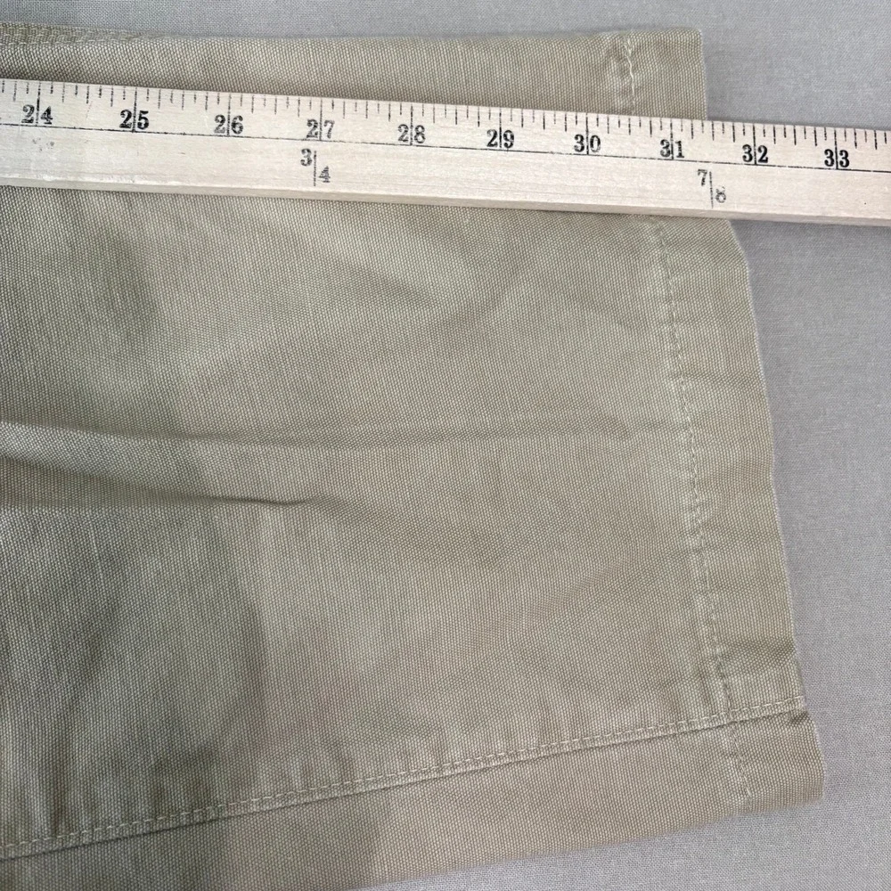 Carhartt Canvas Khaki Relaxed Fit Pants Mens Size 40X32 Beige Workwear Carpenter